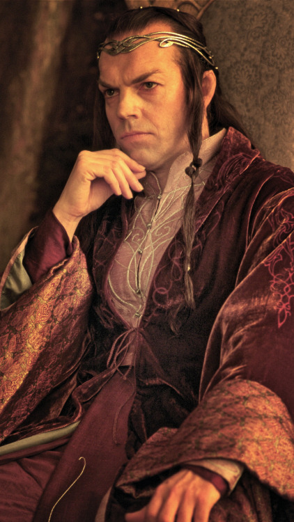 l-o-t-r:Elrond + The Hobbit/Lord of the Rings