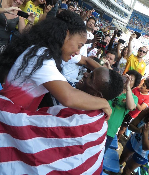 imageof1love:  Congratulations Queen Harrison + Will Claye on their Olympic Engagement After Will Claye won the silver metal in the long jump no celebration, no metal was more meaningful than his proposal that couldn’t wait any longer to his girlfriend,