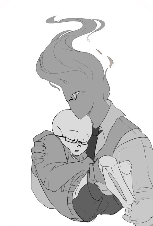 hakkids:  Favorite characters in the game for me personally, it Grillby and Sans. And I decided, why not! :DD