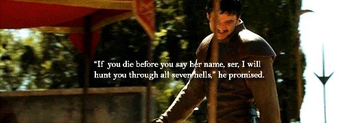  “Elia of Dorne,” they all heard Ser Gregor say, when they were close enough