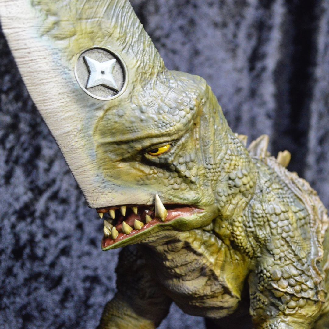 GIANT EVIL GUIRON
Treasure Festa Online copyright kit on Sept 20th
Resin cast kit Total length about 44 cm
1/200 scale all 5 parts
JP¥ 24,000
#dopepope #daiei #gamera #guiron #kaiju #creature #monster #knife #blade #axe #sharp #zbrush #3D #kit #resin...