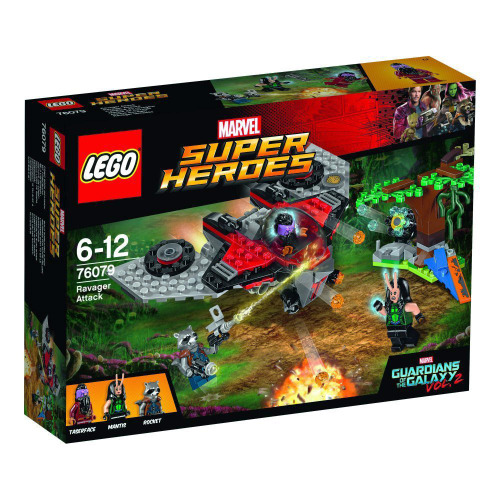 LEGO Guardians of the Galaxy Vol. 2 SetsRavager Attack (76079)featuring Taserface, Mantis, and Rocke