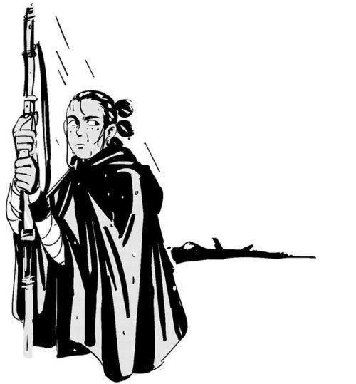 justlet-melive:just getting the hang of drawing my new fav REY!!!!!!!!!!!!!!!<3333