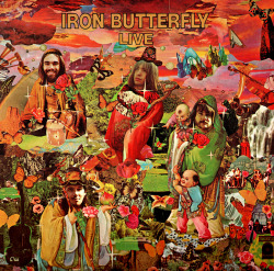 vinyl-artwork:  Iron Butterfly ‎– Live