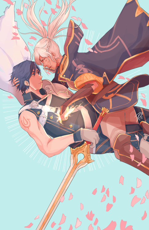 [ exalted ignis print ver. ] late post to here but sometimes I wonder how many times robin woke up i