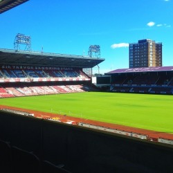 View from my hotel room  this morning. #westham #football #london