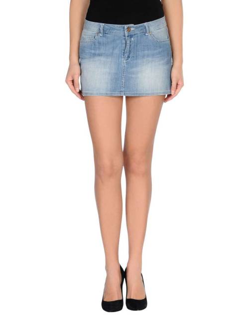 AMY GEE Denim skirtsSee what&rsquo;s on sale from Yoox on Wantering.