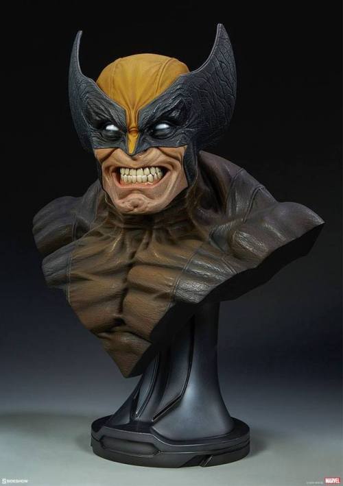 haxanbelial:  Wolverine life-size bust by adult photos