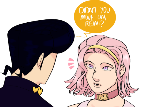 Josuke: I mean I’m fine but are you? Last time we saw you was when you floated off into the sky@badl