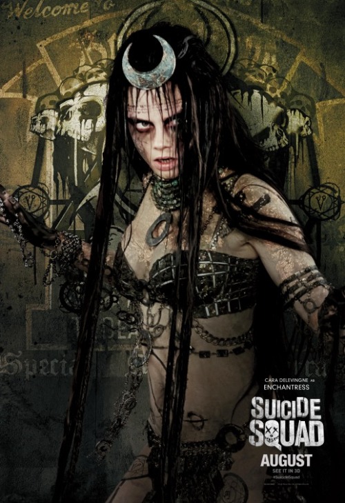 herochan:  Suicide Squad - Character Posters Check out the trailer here. 