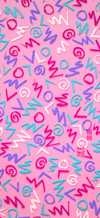 90s Memphis Pattern (wallpaper version)