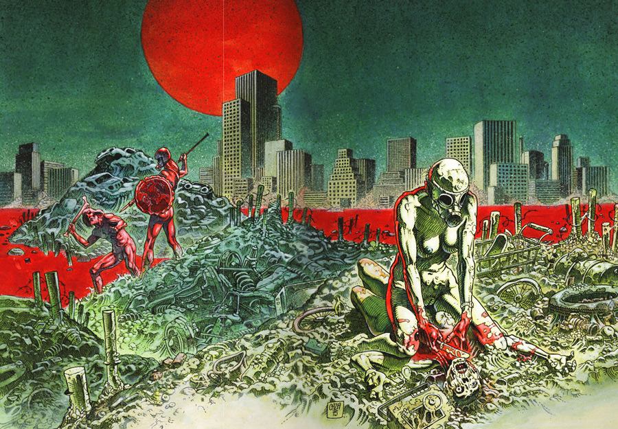 crossconnectmag: The Amazing Science Fiction and Fantasy Work of Phillipe Caza  French