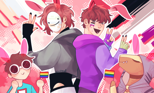 winifreyd: RED RABBITS PRIDE 