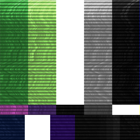 techsflags:was messing around with effects in my editing program and produced these!! tv screen prid