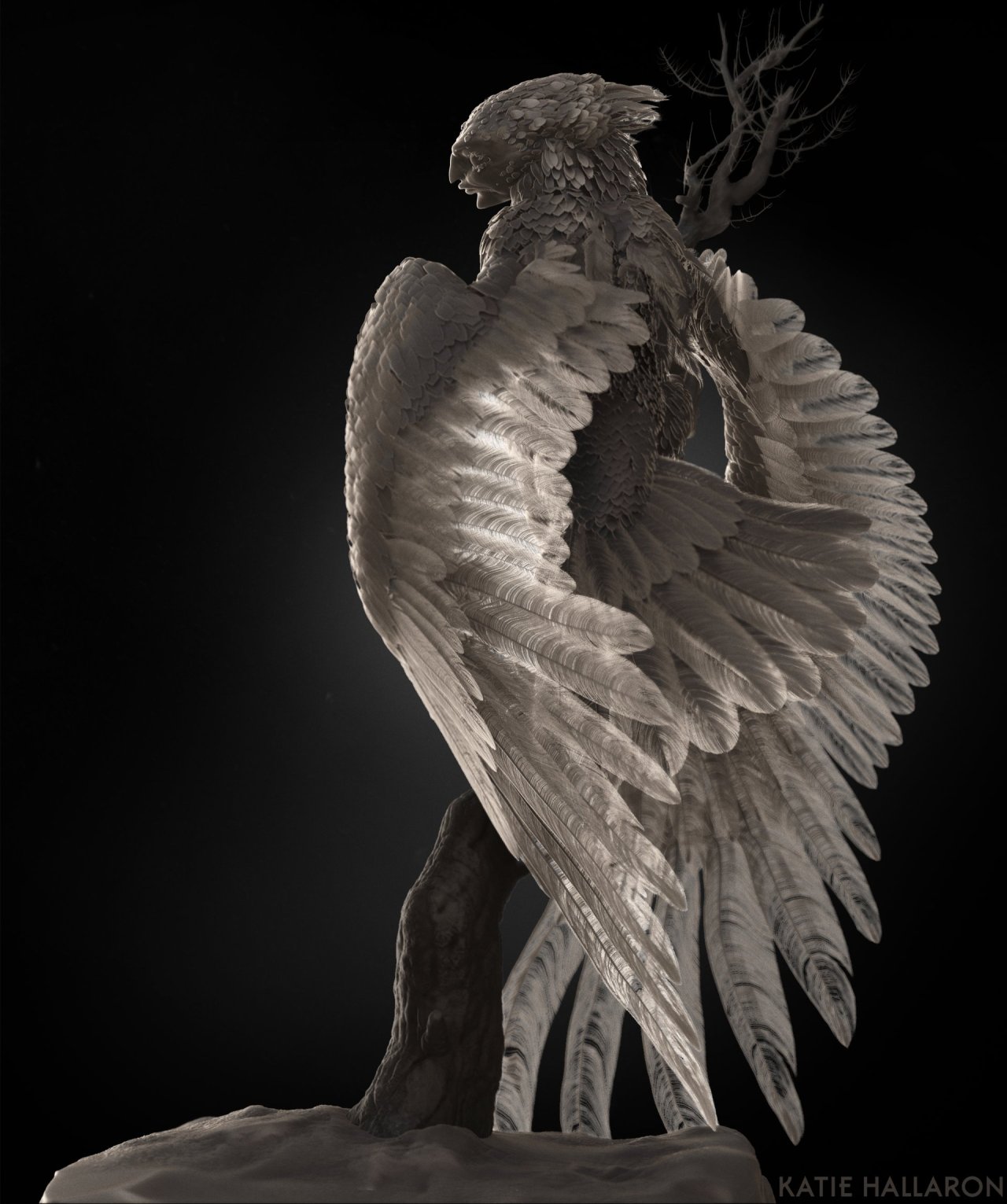 elpaisdealicia:  The Harpy  by Katie Hallaron 
