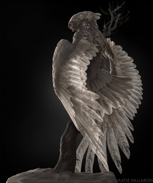 Porn photo elpaisdealicia:  The Harpy  by Katie Hallaron