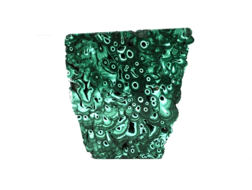 Malachite personifies the deep healing green of nature and represents the innate beauty of flowers, 