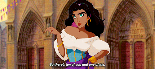 waltedisney:Captain Phoebus, arrest her!