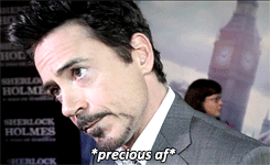 stedelasso: Are you Robert Downey Jr. af? 