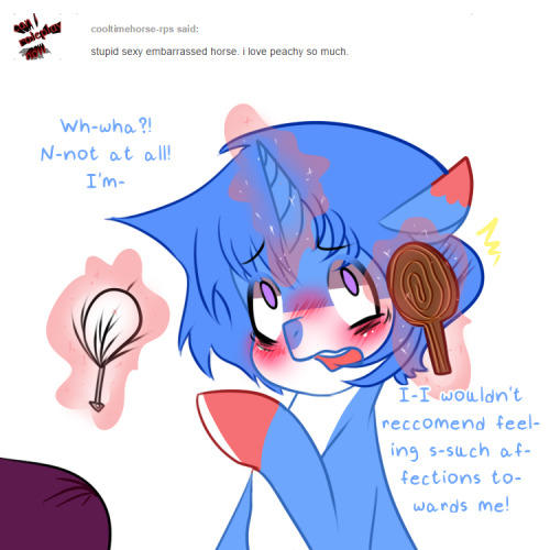 questions-for-peachy:  Peachy: I’m not- I-I-I-I’m r-really not the kind of pony you want to be i-in l-love… with…A-and I’m certainly not s-s-sexy! F-far from it!  Such a cutie~