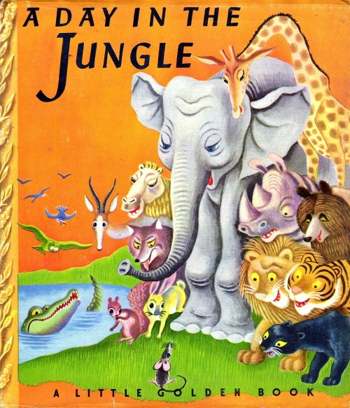 A DAY IN THE JUNGLE / 18by Janette Sebring Lowreyillustrated by Tibor Gergely1943