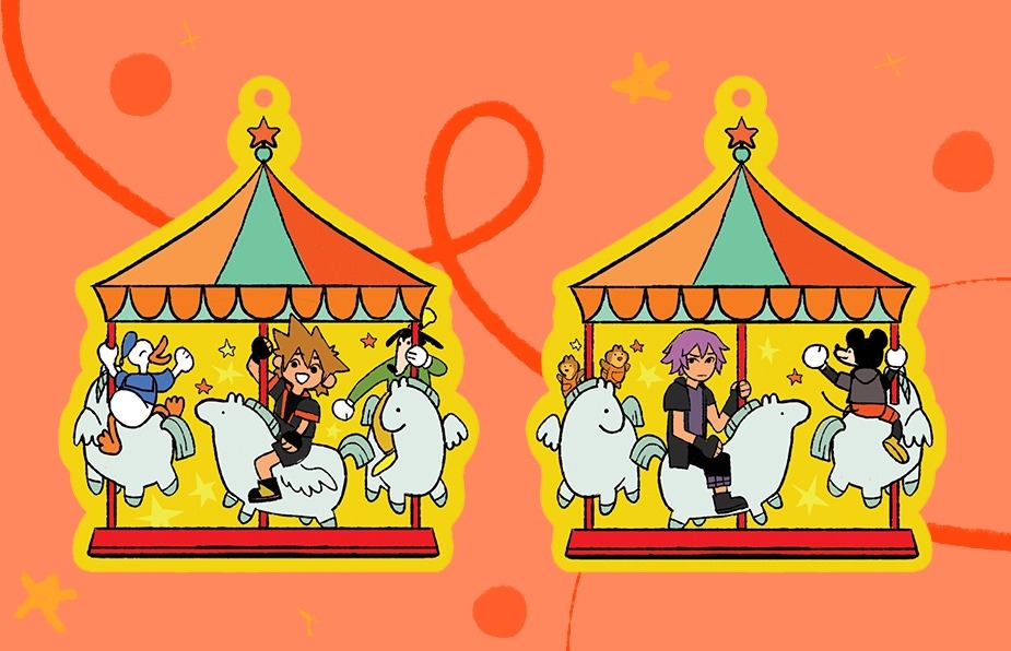 lestatuskuo:  New kingdom hearts keychain charm! Ready in time for AX2019!