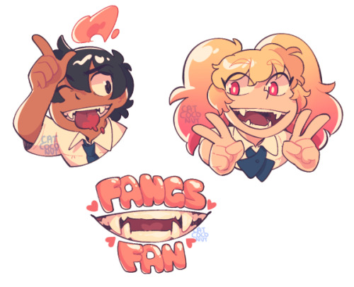 catcoconut:Ah yeah, forgot to post these. These were the mini print and stickers for last month’s ma