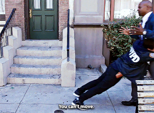 cheddarthefluffyboi: An iconic moment from every B99 episode: Chocolate Milk 2x02