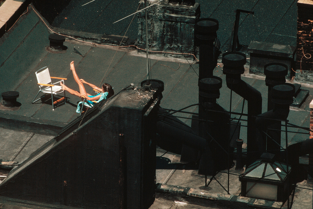 nycnostalgia:  Tar Beach, 1980s