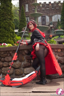 Flash Back Friday To My Ruby Rose Set I Shot For Cosplay Deviants Last Year =D It&Amp;Rsquo;S