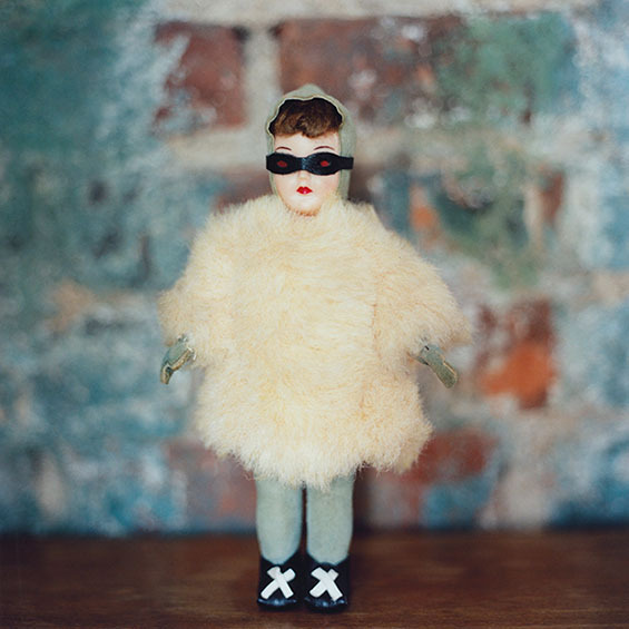archiemcphee:  Photographer Annie Collinge scours thrift stores and flea markets