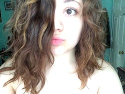 shower-queen:  can’t tame the mane ¯\_(ツ)_/¯