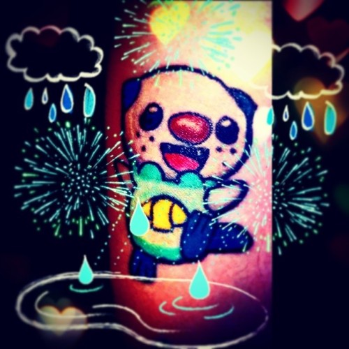 Porn photo Oshawott!!! #Oshawott #tattoo #water #rain