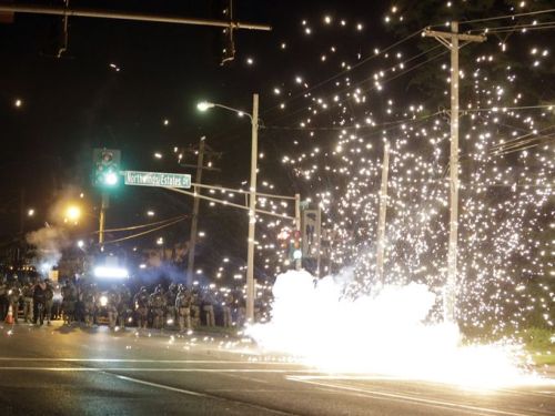 tomorrowsofyesterday:Some images from the protests in Ferguson, MO, over the killing of unarmed teen