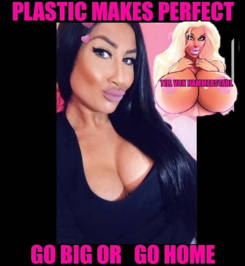 Beautiful dollface of @mariiaa__hh91 follow her. #biggerisbetter #bimbo #plastic #silicone #doll #fa