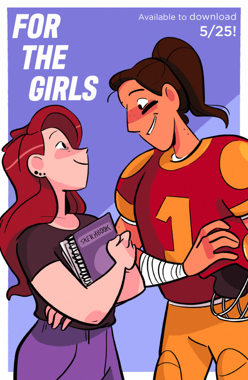Comic update - For the Girls will be available to download on Gumroad next week! 