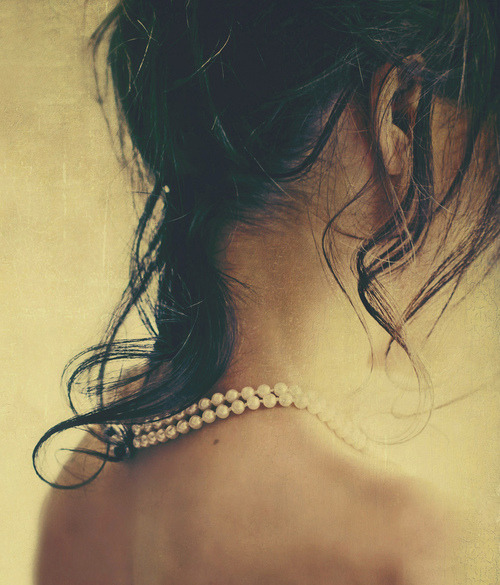 twcgentleman13:  “A woman’s shoulders are the front lines of her mystique, and her neck, if sh