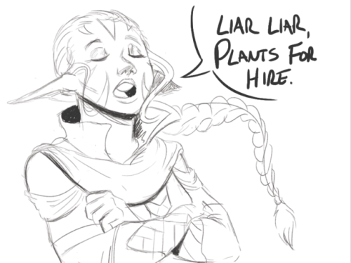 kopala-warden-of-tumbr: hazoretspartyfavors: Get it??? I love it! Gideon: “Liar, liar. Pals in