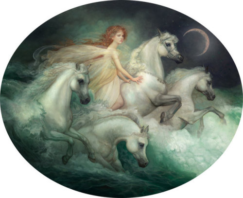 megarah-moon:“The Daughters of Nereus”by Annie Stegg