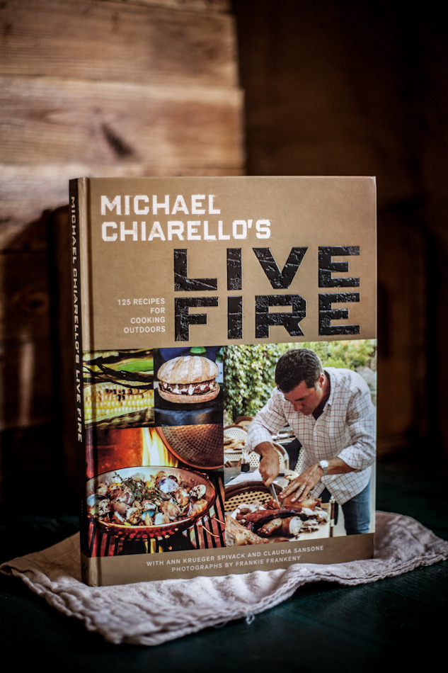chroniclebooks:  Grilled Oysters on the Half Shell with Grilled Proscuitto &amp;