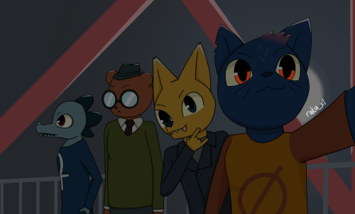 raku-xi: Some Night in the Woods fanart! Some (hopefully) great art for an even greater game! By me!