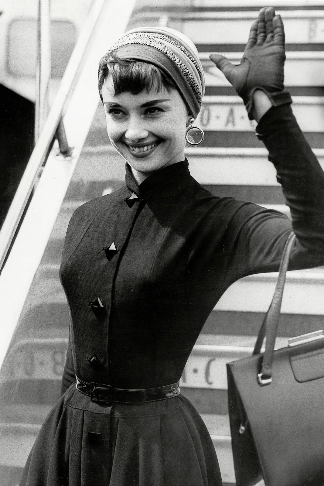 Audrey Hepburn's Airport Style