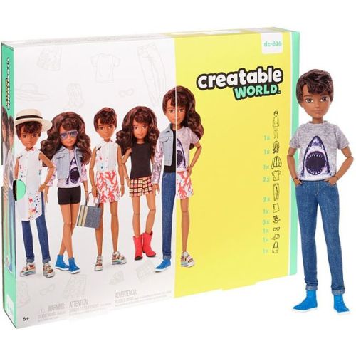 zebrabaker:  dolls-in-space:  macaron-monster:  New creatable world dolls from Mattel  DC-220&n