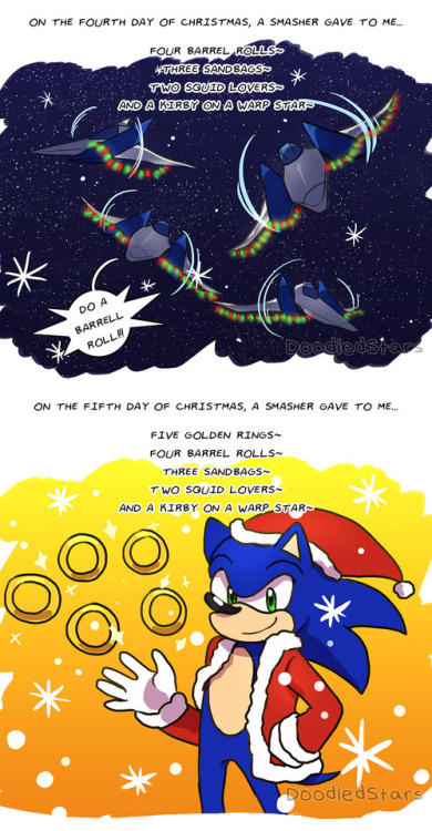 doodledstars: Song LinkMerry Christmas and N-joy Twelve Days of Smash! Sorry if I’m bad at mak