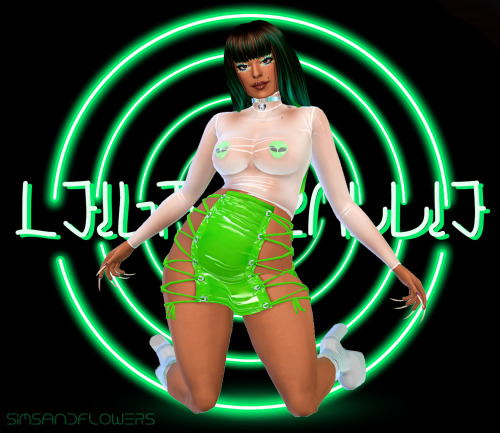 simsandflowers:❤ 100+ Followers Post! ❤My first major sim baddie, Leigh ✰A big thank you to all the 