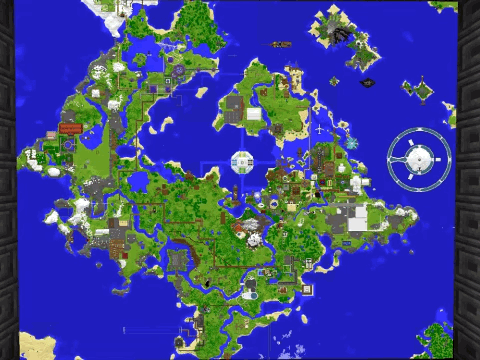 Hermitcraft Map