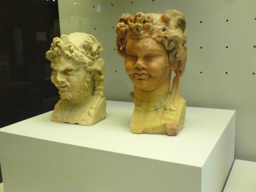 Faun and Bacchus* 1st century CE* marble*  Museo Arqueológico y Etnológico de Córdoba en EspañaEunos