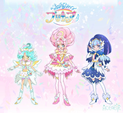 Mahou Furbies — My hirogaru sky Precure fan made power ups 💙✨