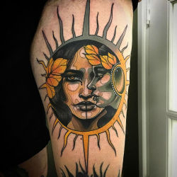 Thievinggenius:  Tattoo Done By Jef Small. 