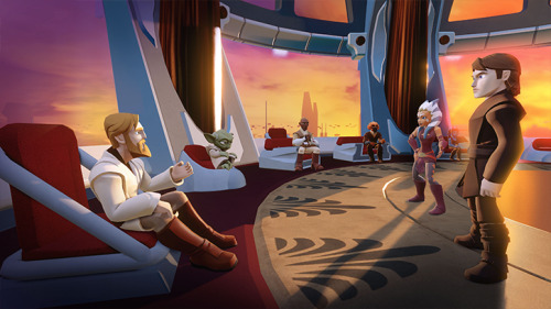 oodlife:new images from the Disney Infinity 3.0 Edition: Star Wars Twilight of the Republic Play Set